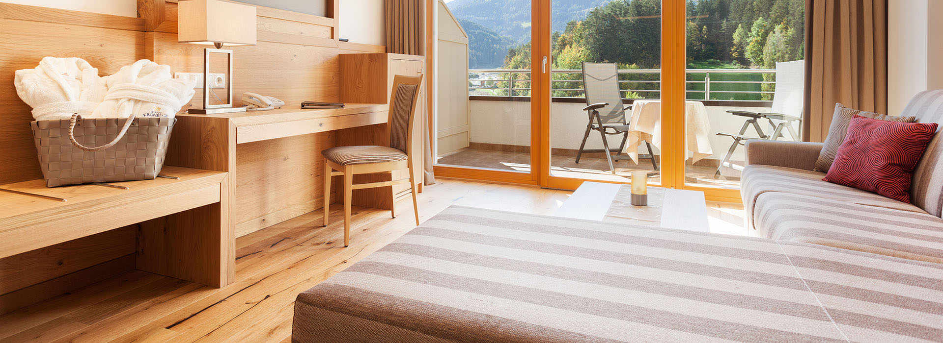 Modern alpine style featuring sophisticated Plank 1-Strips from HARO