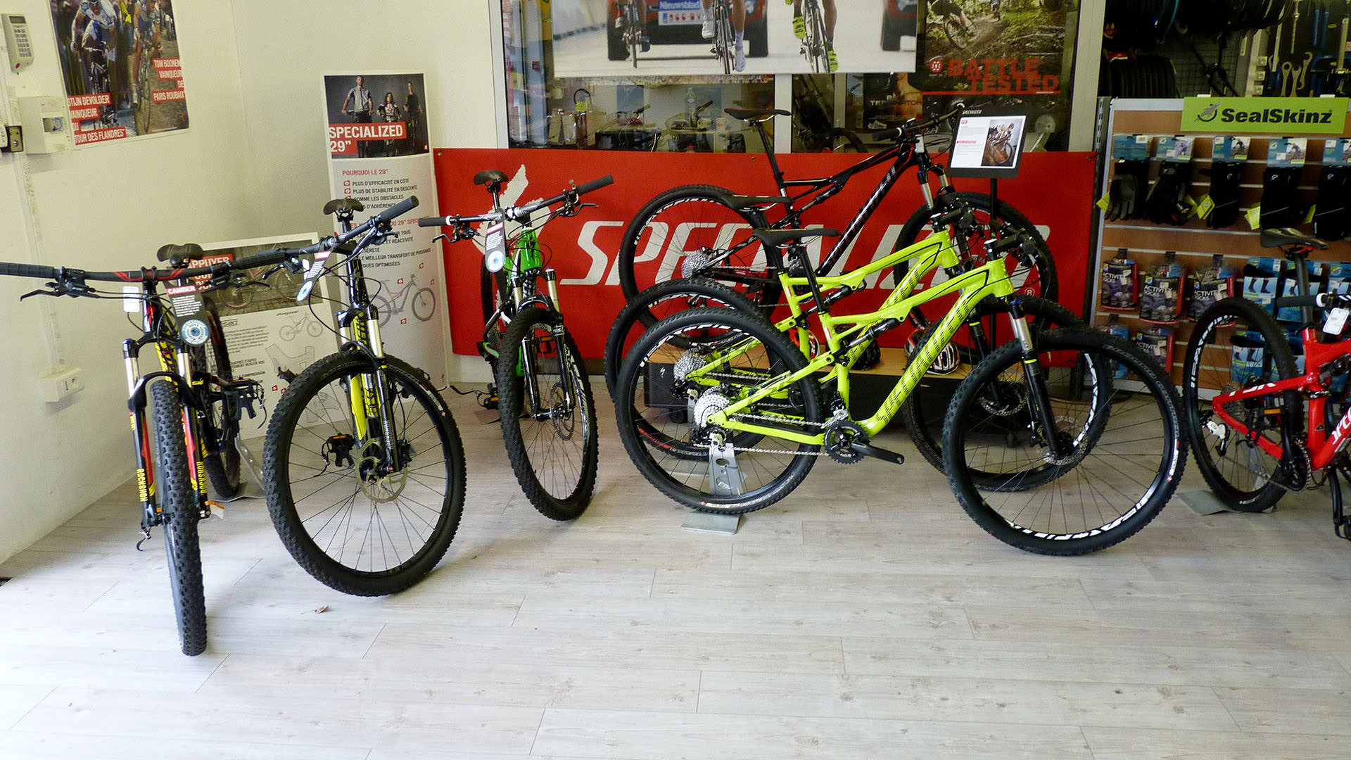 Bicycle Specialist Chooses Floor Covering Specialist