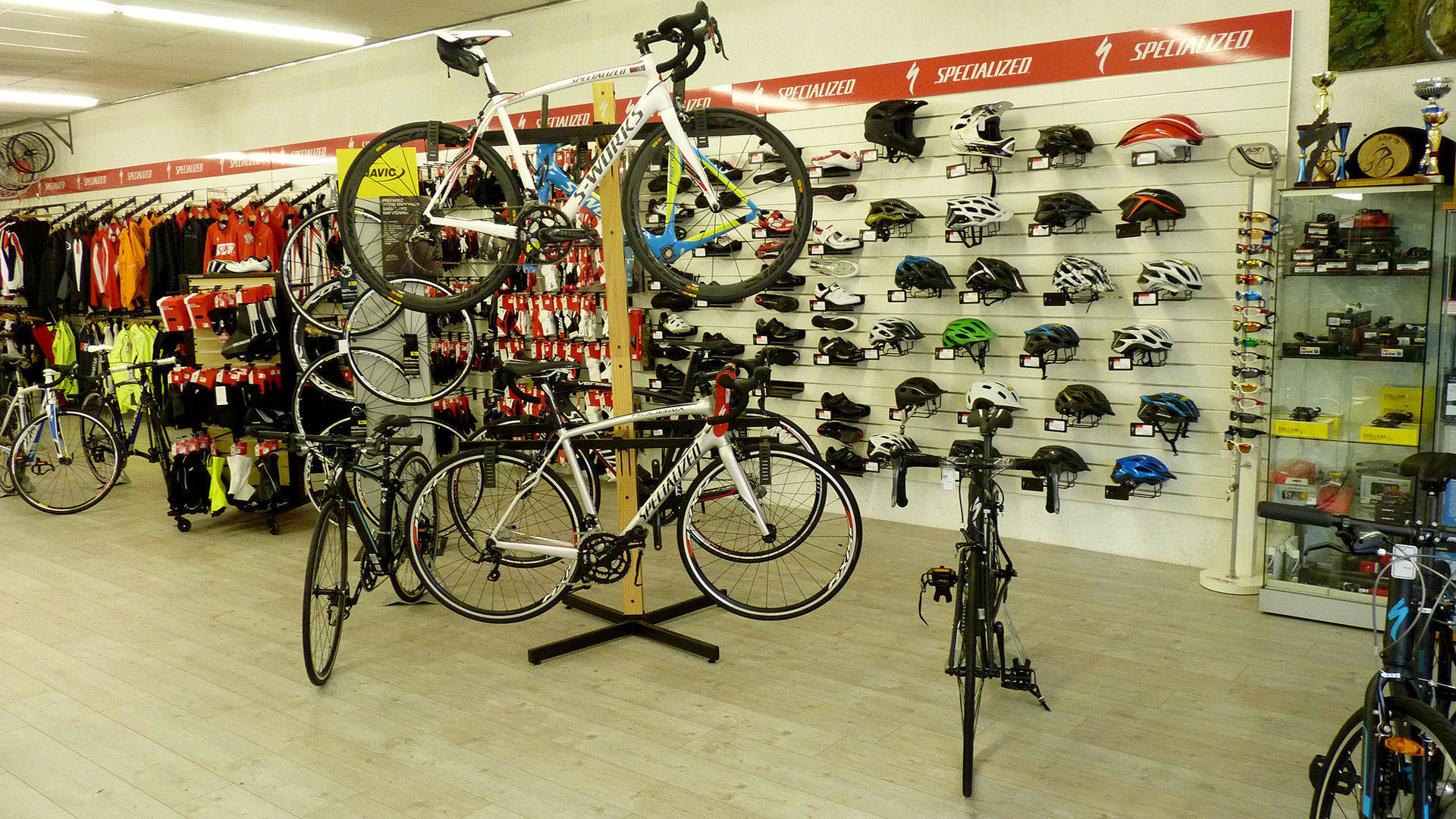 Bicycle Specialist Chooses Floor Covering Specialist