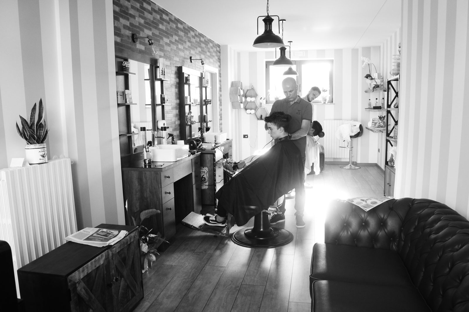 Tradition meets zeitgeist – a barbershop in southern Italy