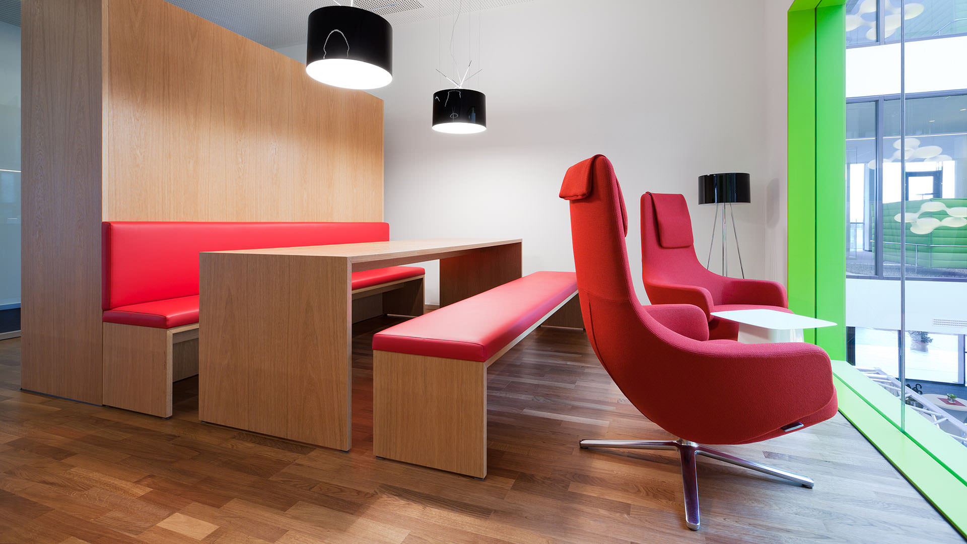 Fine parquet flooring creates a firm foundation in the abstract world of software development