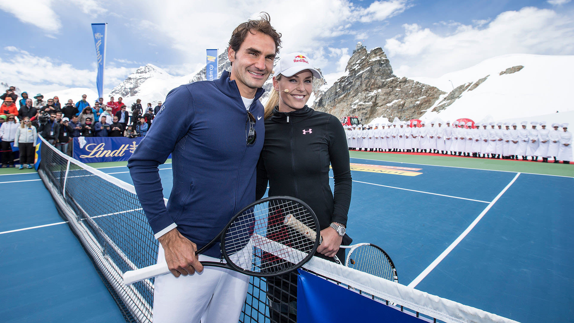 Sports floor at more than 3.400 metres altitude