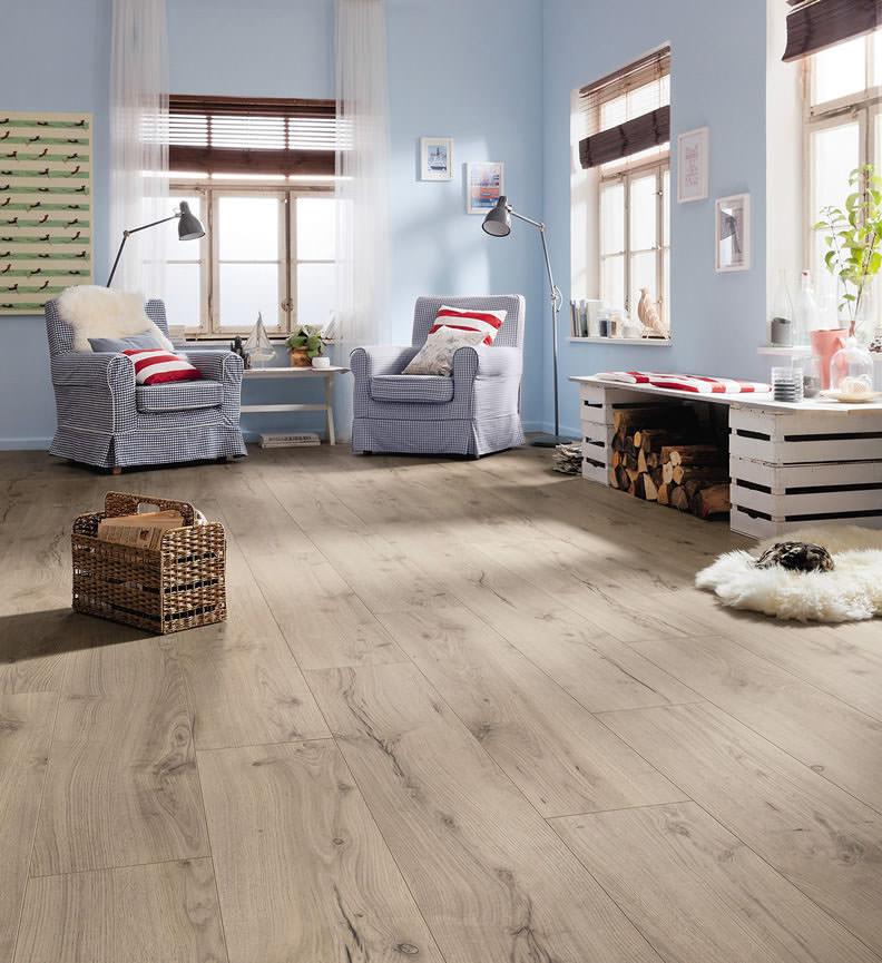 Laminat Campus 4V Alpineiche grau 532064 Int01