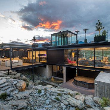 Award-winning holiday home in New Zealand