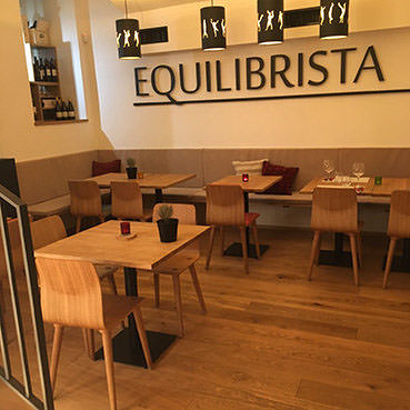 Restaurant Equilibrista offers Ligurian cuisine and the finest wines in the Czech capital