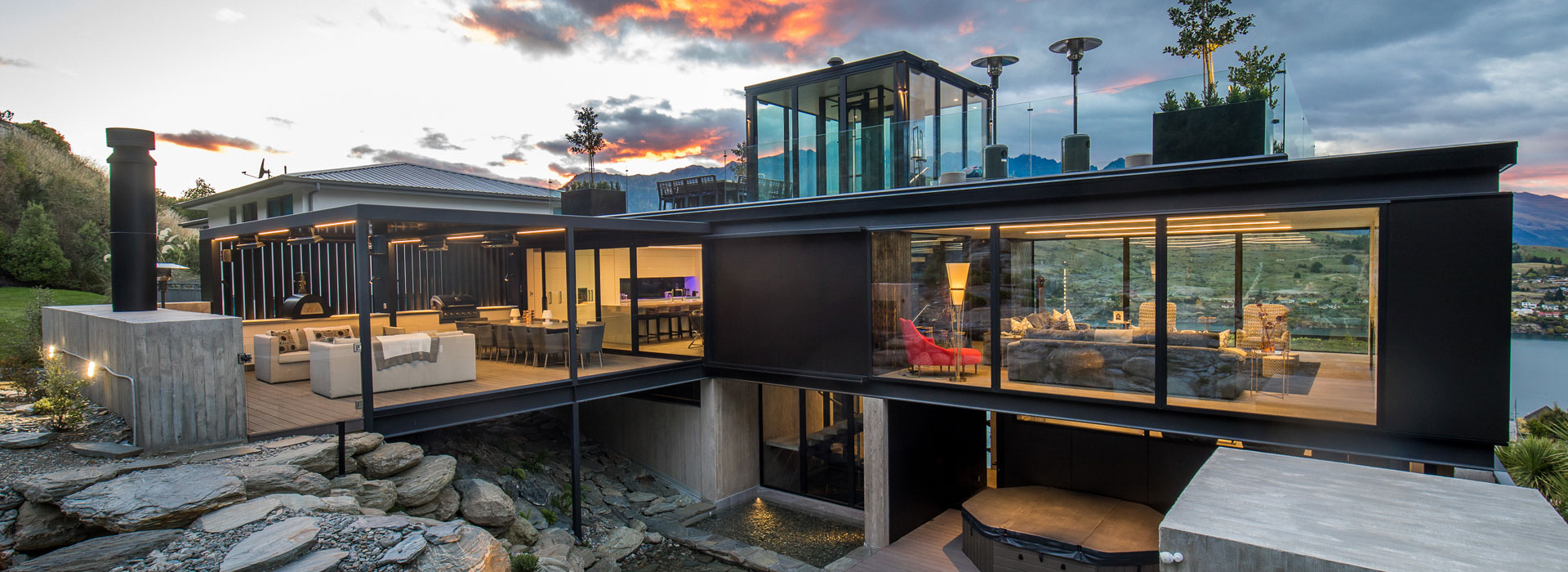 Award-winning holiday home in New Zealand