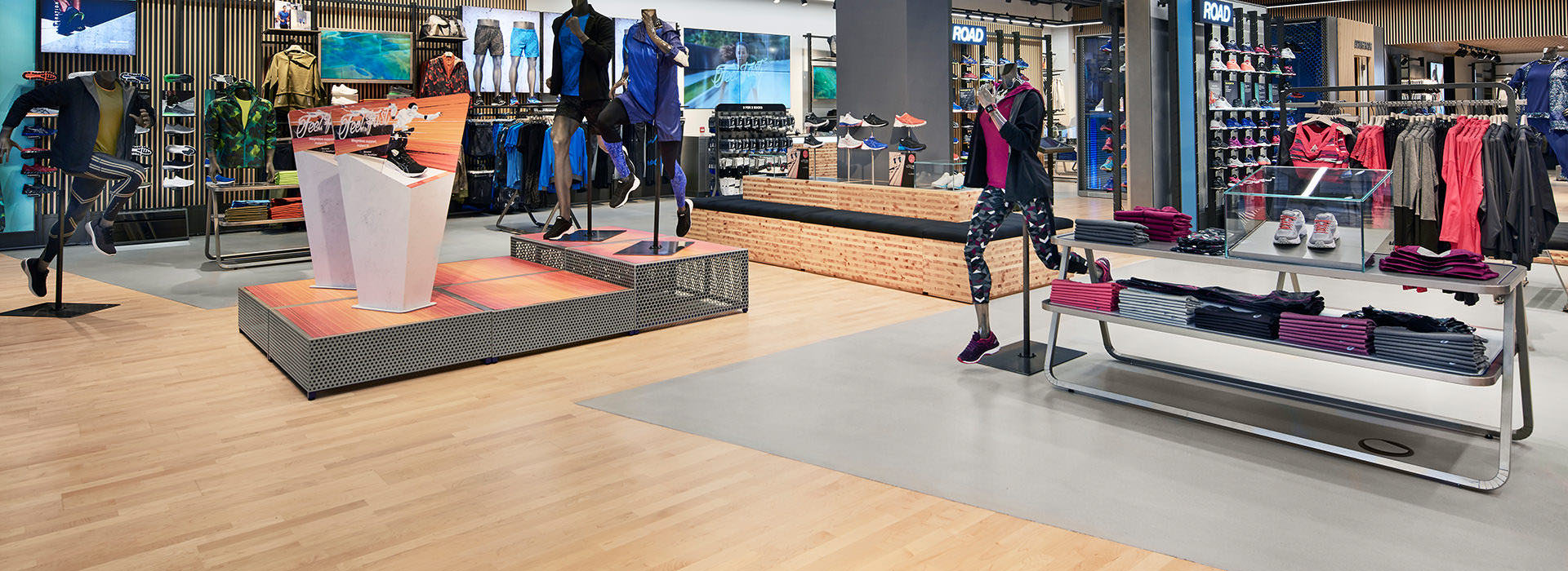 Asics Store in Amsterdam opts for HARO Parquet