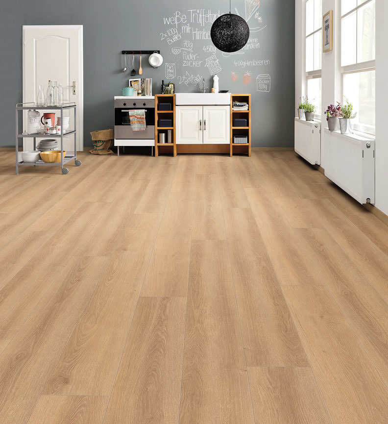 Laminat Gran Via 4V Eiche Vienna hell 529054 QV