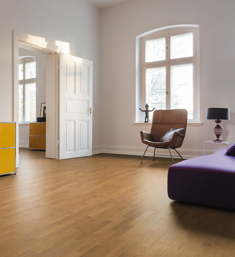 Parkett Stab Allegro Eiche Puro caramel Trend struk  Int01