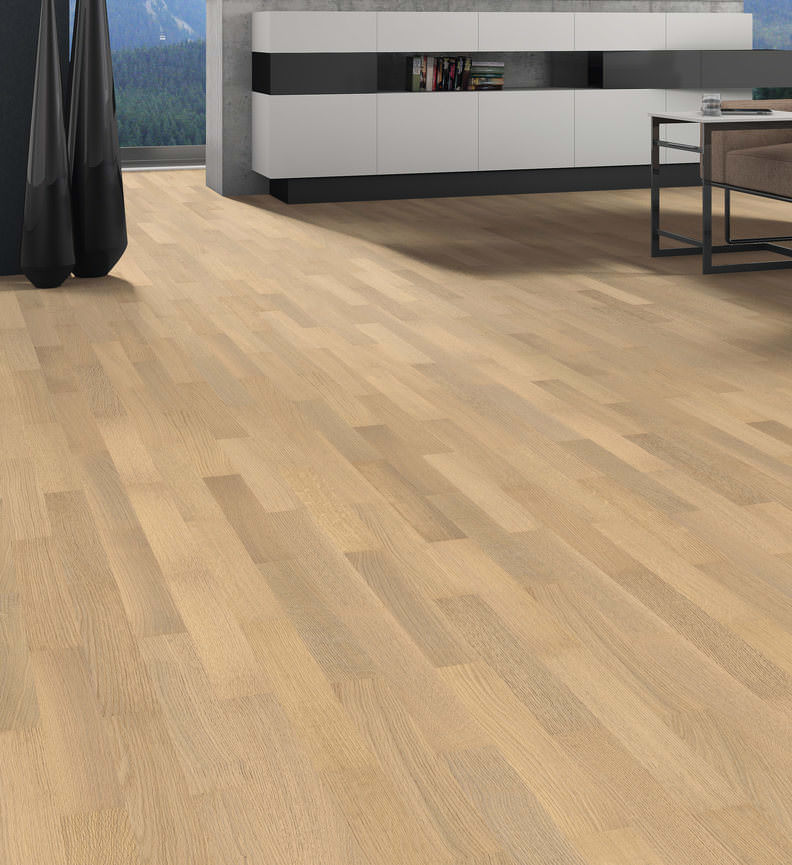  haro professional parkett stab allegro eiche lichtweiss trend strukturiert qv